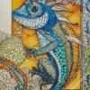 Mandala Chameleon Diamond Painting