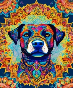 Mandala Rottweiler Diamond Painting