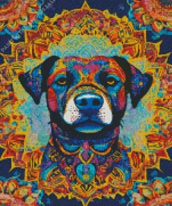 Mandala Rottweiler Diamond Painting