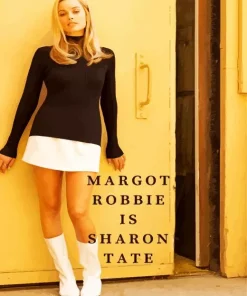 Margot Robbie As Sharon Tate Diamond Painting