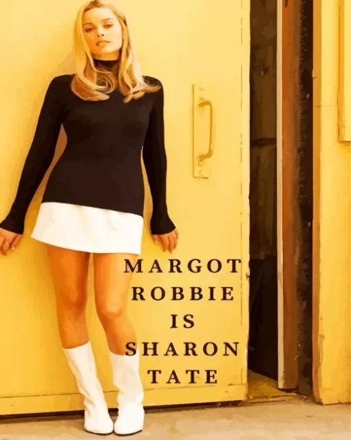 Margot Robbie As Sharon Tate Diamond Painting