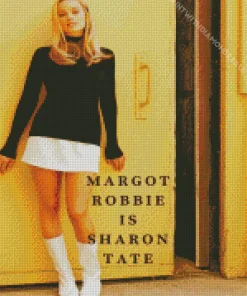 Margot Robbie As Sharon Tate Diamond Painting