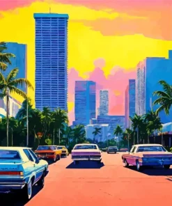 Miami Art Diamond Painting