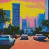 Miami Art Diamond Painting