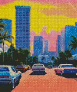 Miami Art Diamond Painting