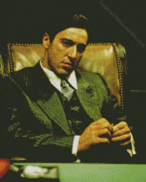 Michael Corleone Al Pacino Diamond Painting