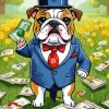 Millionaire Bulldog Diamond Painting