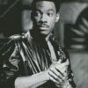 Monochrome Eddie Murphy Diamond Painting