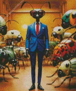 Mr Ant Diamond Painting