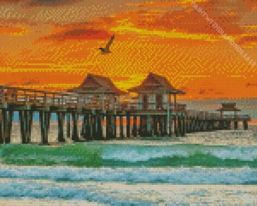 Naples Florida Sunset Diamond Painting