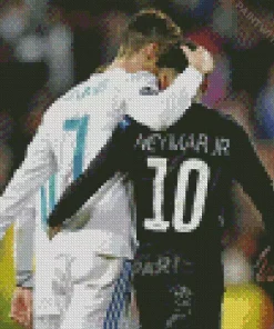 Neymar And Ronaldo Diamond Painting