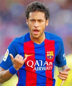 Neymar Barcelona Diamond Painting