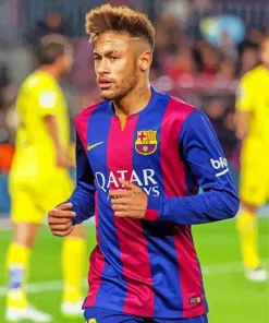 Neymar In Barcelona Diamond Painting