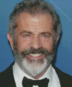 Old Mel Gibson Diamond Painting