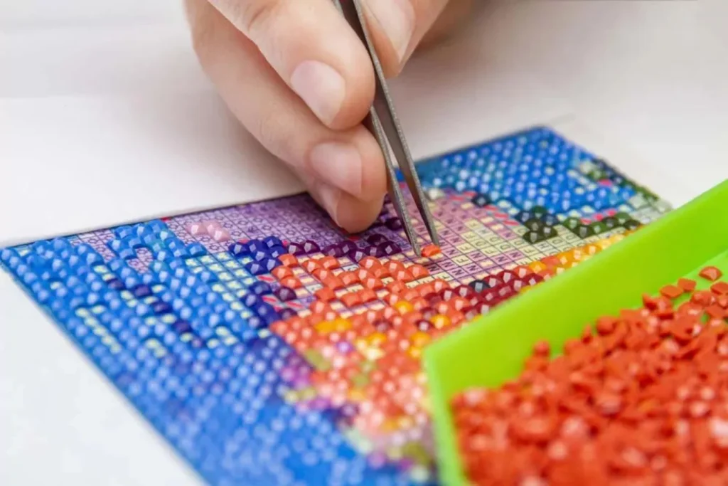 Diamond Painting with a Pixel Art Twist