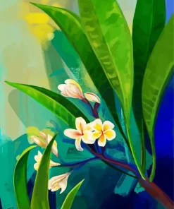 Plumeria Frangipani Diamond Painting