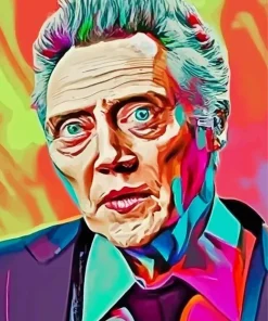 Pop Art Christopher Walken Diamond Painting