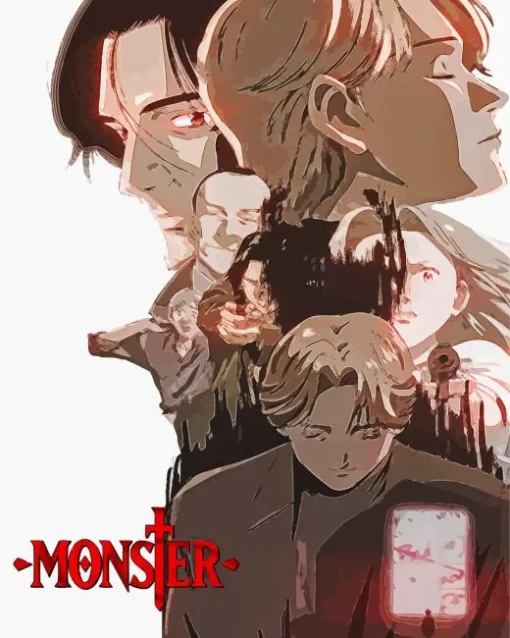 Poster Of Monster Anime Diamond Painting