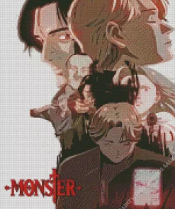 Poster Of Monster Anime Diamond Painting