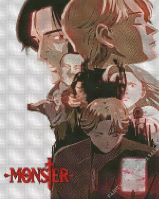 Poster Of Monster Anime Diamond Painting