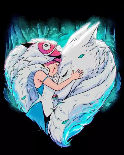 Princess Mononoke Art Diamond Painting