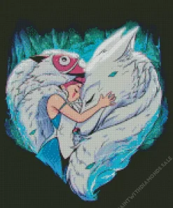 Princess Mononoke Art Diamond Painting