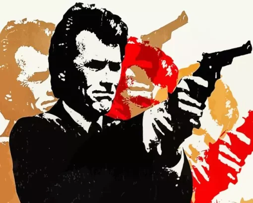 Retro Dirty Harry Diamond Painting