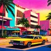 Retro Miami Diamond Painting