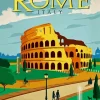 Rome Poster Diamond Painting