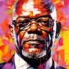 Samuel L Jackson Pop Art Diamond Painting