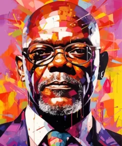 Samuel L Jackson Pop Art Diamond Painting