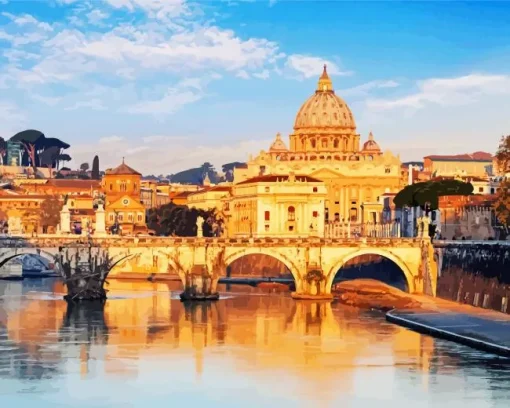 Scenic Rome Diamond Painting