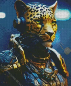 Steampunk Jaguars Diamond Painting