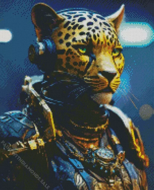 Steampunk Jaguars Diamond Painting