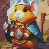 Steampunk Hamster Diamond Painting