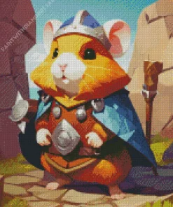 Steampunk Hamster Diamond Painting