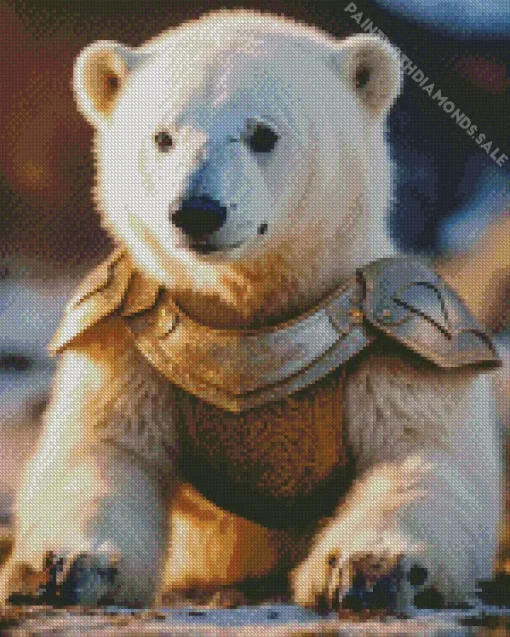 Steampunk Polar Bear Diamond Painting