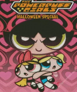 The Powerpuff Girls Halloween Diamond Painting