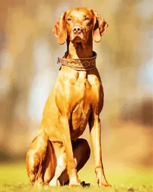 The Vizsla Dog Diamond Painting