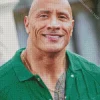 The Actor Dwayne Johnson Diamond Painting