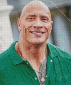 The Actor Dwayne Johnson Diamond Painting