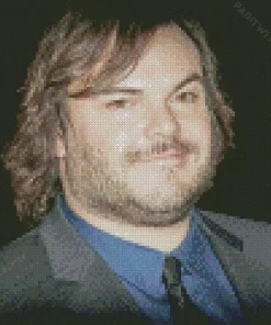 The Actor Jack Black Diamond Painting