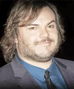 The Actor Jack Black Diamond Painting