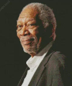 The Actor Morgan Freeman Diamond Painting