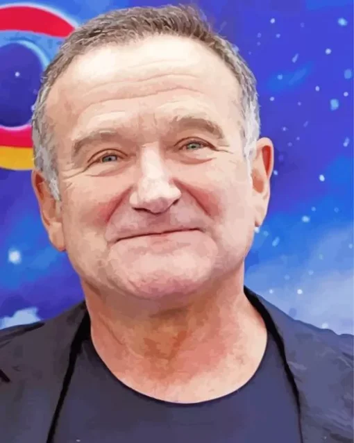 The Actor Robin Williams Diamond Painting