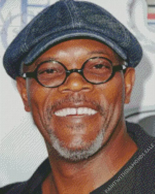 The Actor Samuel L Jackson Diamond Painting