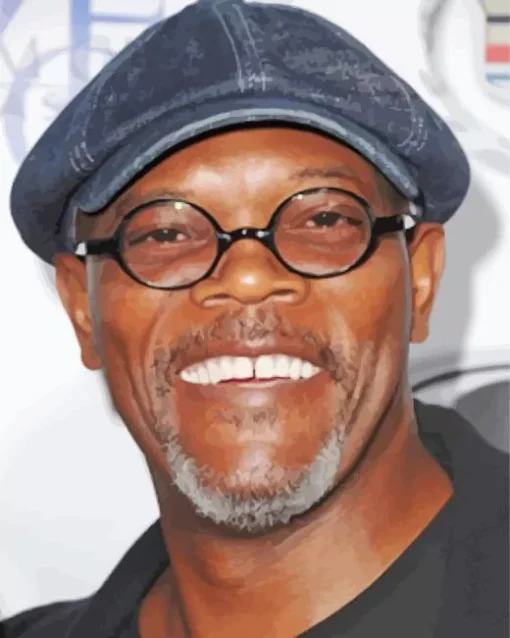 The Actor Samuel L Jackson Diamond Painting