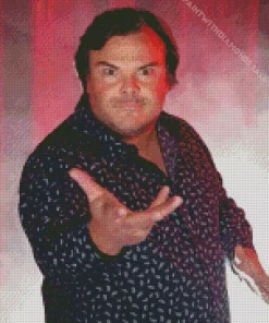 The Comedian Jack Black Diamond Painting