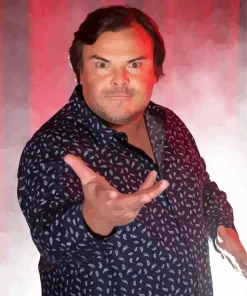 The Comedian Jack Black Diamond Painting