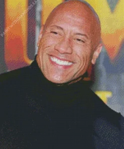 The Iconic Dwayne Johnson Diamond Painting